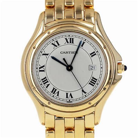 cartier used watch|pre owned cartier women's watches.